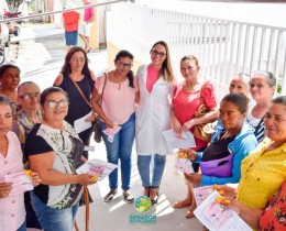 Imagem 6 do post Prefeitura realiza ação de prevenção e promoção a saúde “Semana da Mulher”
