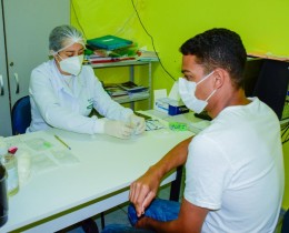 Imagem 7 do post Prefeitura de Senador Rui Palmeira realiza testes rápidos de COVID-19 nos servidores da saúde