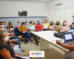 Imagem 4 do post Prefeita Jeane Moura participa de reunião com Comissão Intersetorial do Selo Unicef