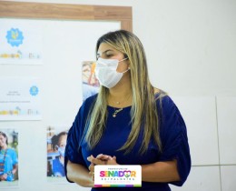 Imagem 1 do post Comissão Intersetorial do Selo Unicef e a Secretaria Municipal de Saúde realizam reunião com a Prefeita Jeane Moura