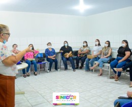 Imagem 4 do post Comissão Intersetorial do Selo Unicef e a Secretaria Municipal de Saúde realizam reunião com a Prefeita Jeane Moura