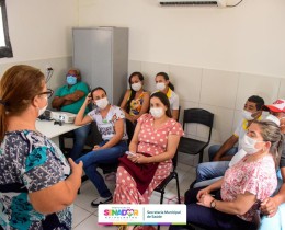 Imagem 2 do post Comissão Intersetorial do Selo Unicef realiza reuniões com as equipes das cinco Unidades de Estratégia de Saúde da Família