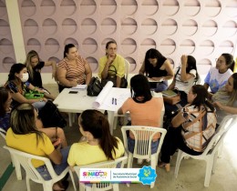 Imagem 4 do post Equipe do Selo Unicef realiza café com prosa para construção do plano de ação para as ações relacionadas ao maio laranja.