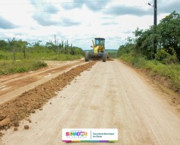 Imagem 8 do post Secretaria Municipal de Obras realiza manutenção em estradas vicinais