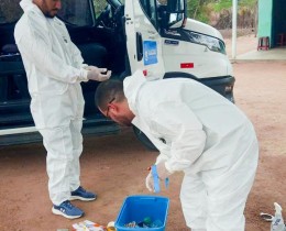 Imagem 2 do post Técnicos da  SESAU estiveram no município realizando trabalho de campo para prevenção da Febre Maculosa
