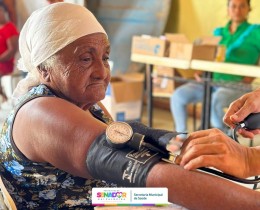 Imagem 5 do post Equipe da ESF Manoel Rosendo de Oliveira realiza atendimentos na comunidade quilombola Serrinha dos Cocos