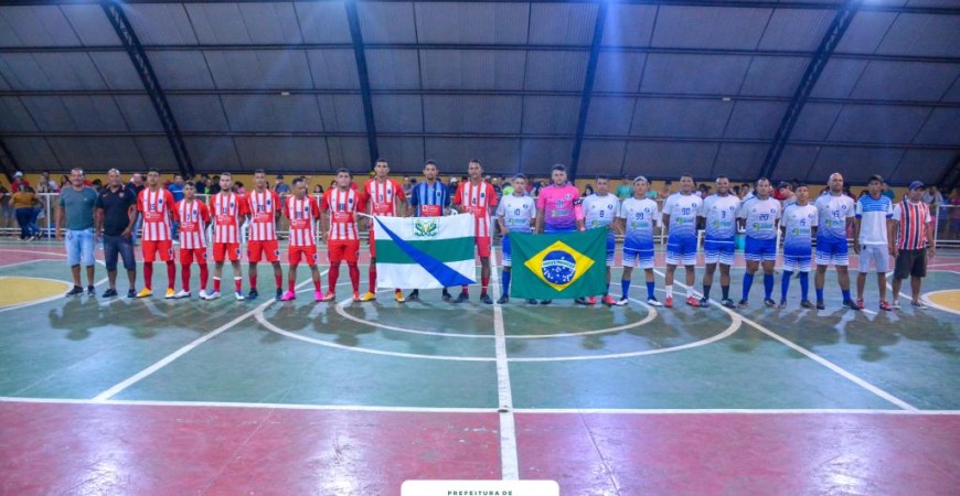 Prefeitura realiza final da 1ª Copa de Futsal Senador 40 anos