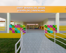 Imagem 4 do post Prefeita Jeane Moura realiza assinatura de Ordem de Serviço para reforma e ampliação de escola