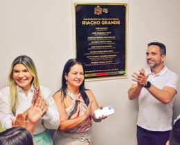 Imagem 9 do post Prefeita Jeane Moura e o Governador Paulo Dantas inauguram a Creche CRIA e Escola de Ensino Médio