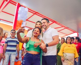 Imagem 11 do post Prefeita Jeane Moura e o Governador Paulo Dantas inauguram a Creche CRIA e Escola de Ensino Médio