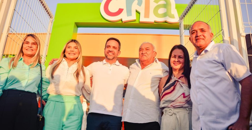 Prefeita Jeane Moura e o Governador Paulo Dantas inauguram a Creche CRIA e Escola de Ensino Médio
