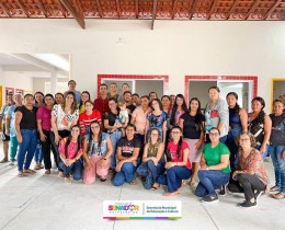 Imagem 2 do post secretaria municipal de educação realiza formação educação inclusiva para a equipe Escolar da CMEI-Nossa Senhora da Conceição