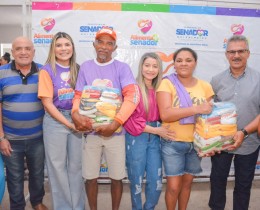Imagem 4 do post Assistência Social realiza entrega de cestas básicas pelo Programa Municipal Alimenta Mais Senador