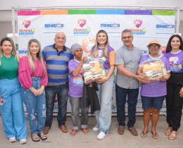 Imagem 7 do post Assistência Social realiza entrega de cestas básicas pelo Programa Municipal Alimenta Mais Senador