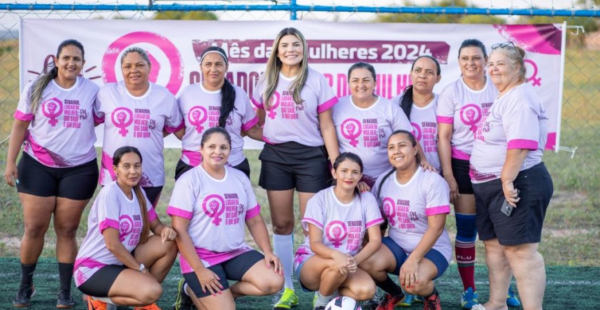 Secretaria da Mulher promove torneio de futebol feminino Futebol D’Elas