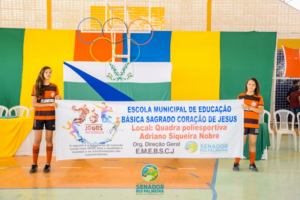 Escola Municipal Sagrado Coração de Jesus realiza o 5º Jogos Internos -  Prefeitura Municipal de Senador Rui Palmeira/AL